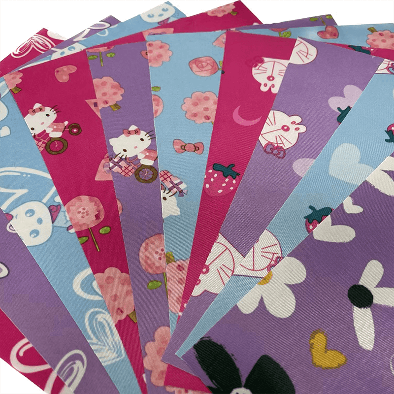 Vải satin in với lớp phủ PVC